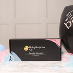 What Will Baby Be? Gender Reveal Balloon | 36 Inch Boy or Girl Balloon with Mini Balloons and Confetti